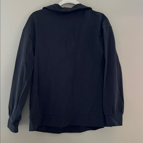 Isabel Gray Maternity Collared Sweatshirt Size XS - Picture 3 of 5